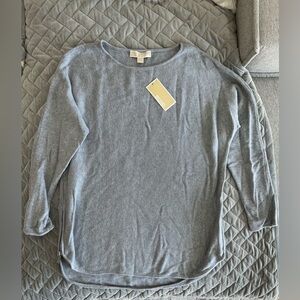 NWT Michael Kors Gray Sweater Size L